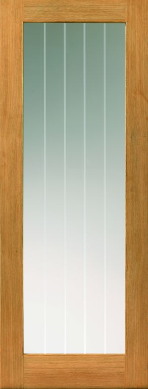 JB Kind Thames 1 Light Oak Internal Door JB Kind Thames 1 Light Oak Internal Door